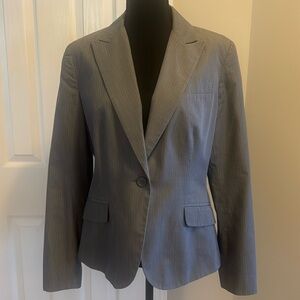Grey Pinstripe Jacket